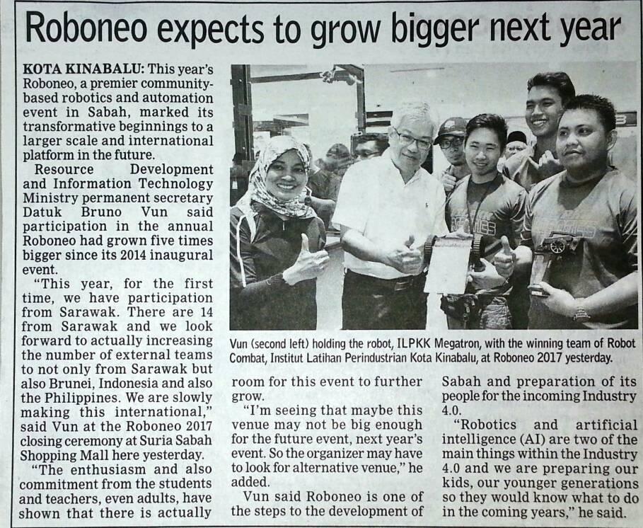 Roboneo expects to grow bigger next year